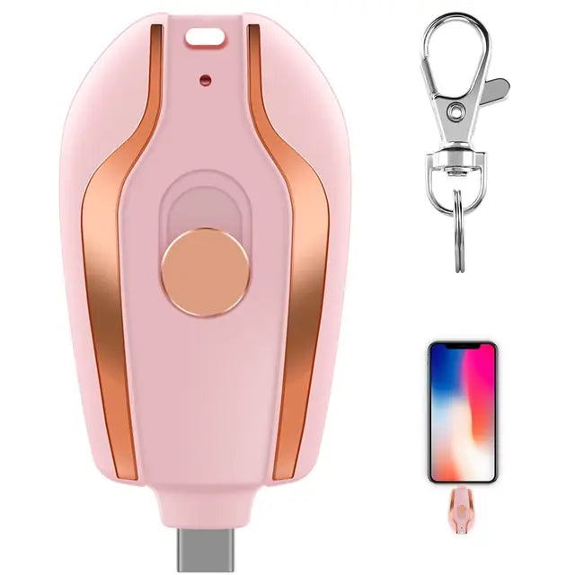 Portable Keychain Charger for Android Devices